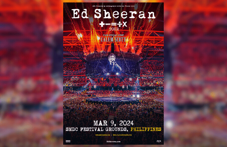 Ed Sheeran is returning to Manila in 2024 for + - = ÷ x Tour - Live on ...